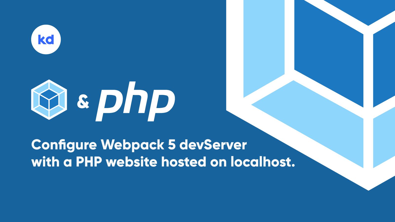 Configure Webpack 5 devServer with a PHP website hosted on localhost.